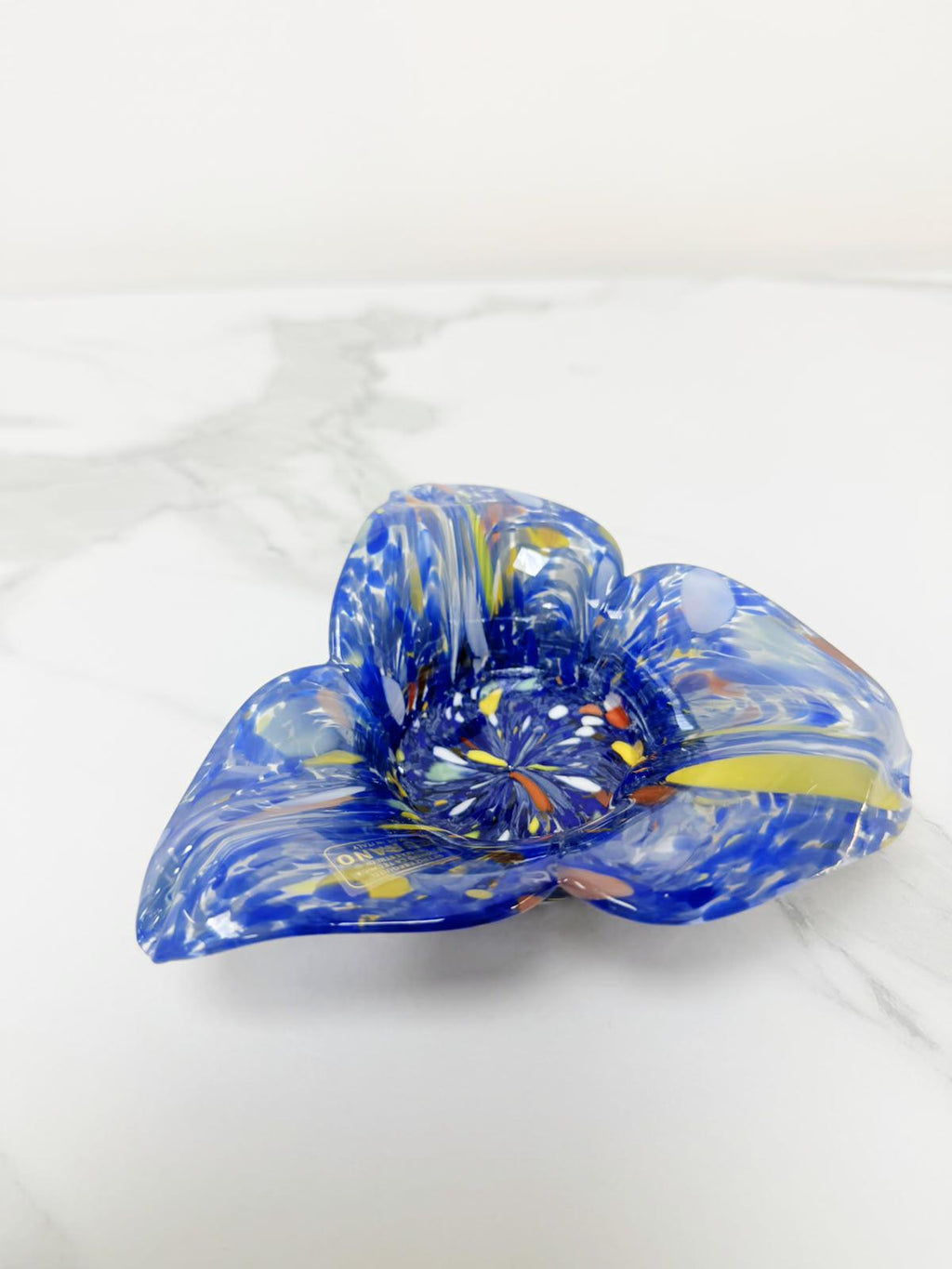 Murano Glass Ashtray | Certified Murano Glass | Made in Italy | Decorative Ashtray | Grande