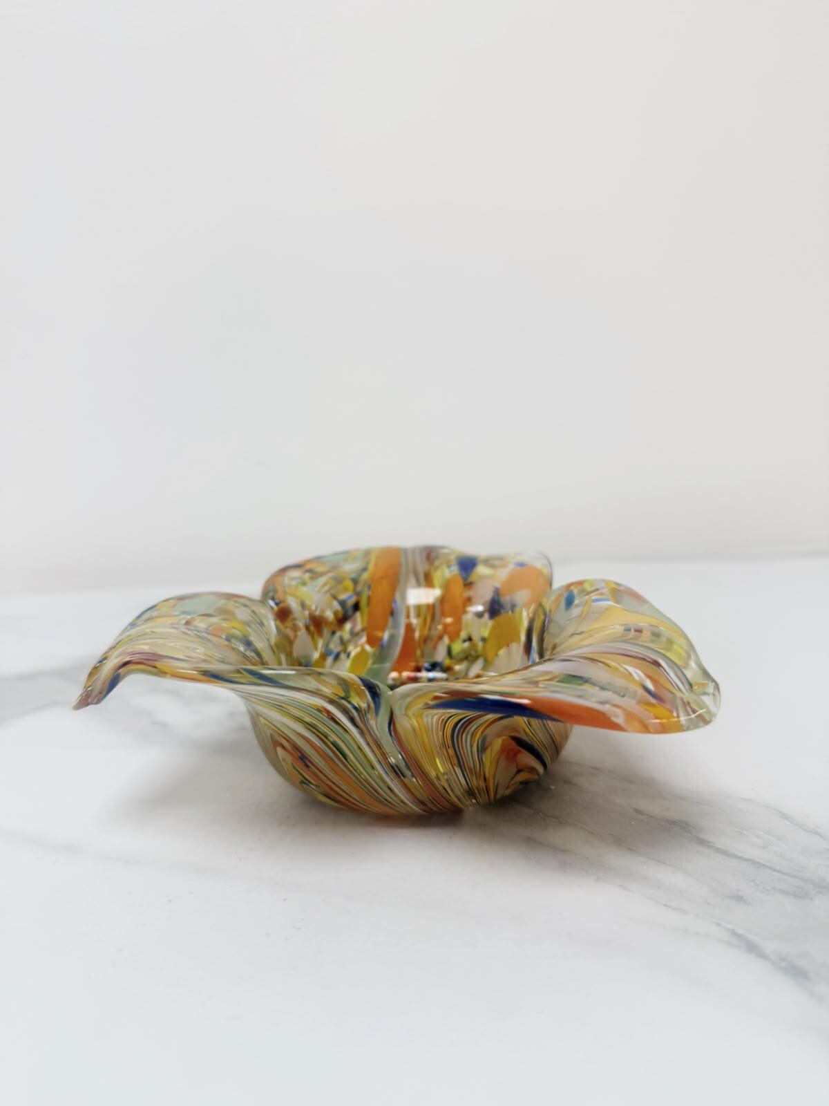 Murano Glass Ashtray | Certified Murano Glass | Made in Italy | Decorative Ashtray | Grande