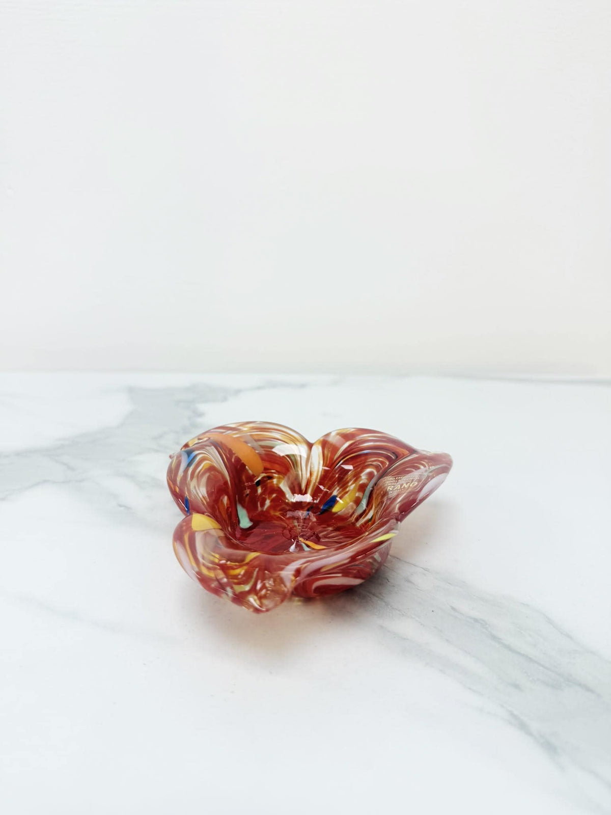 Murano Glass Ashtray | Certified Murano Glass | Made in Italy | Decorative Ashtray | Grande