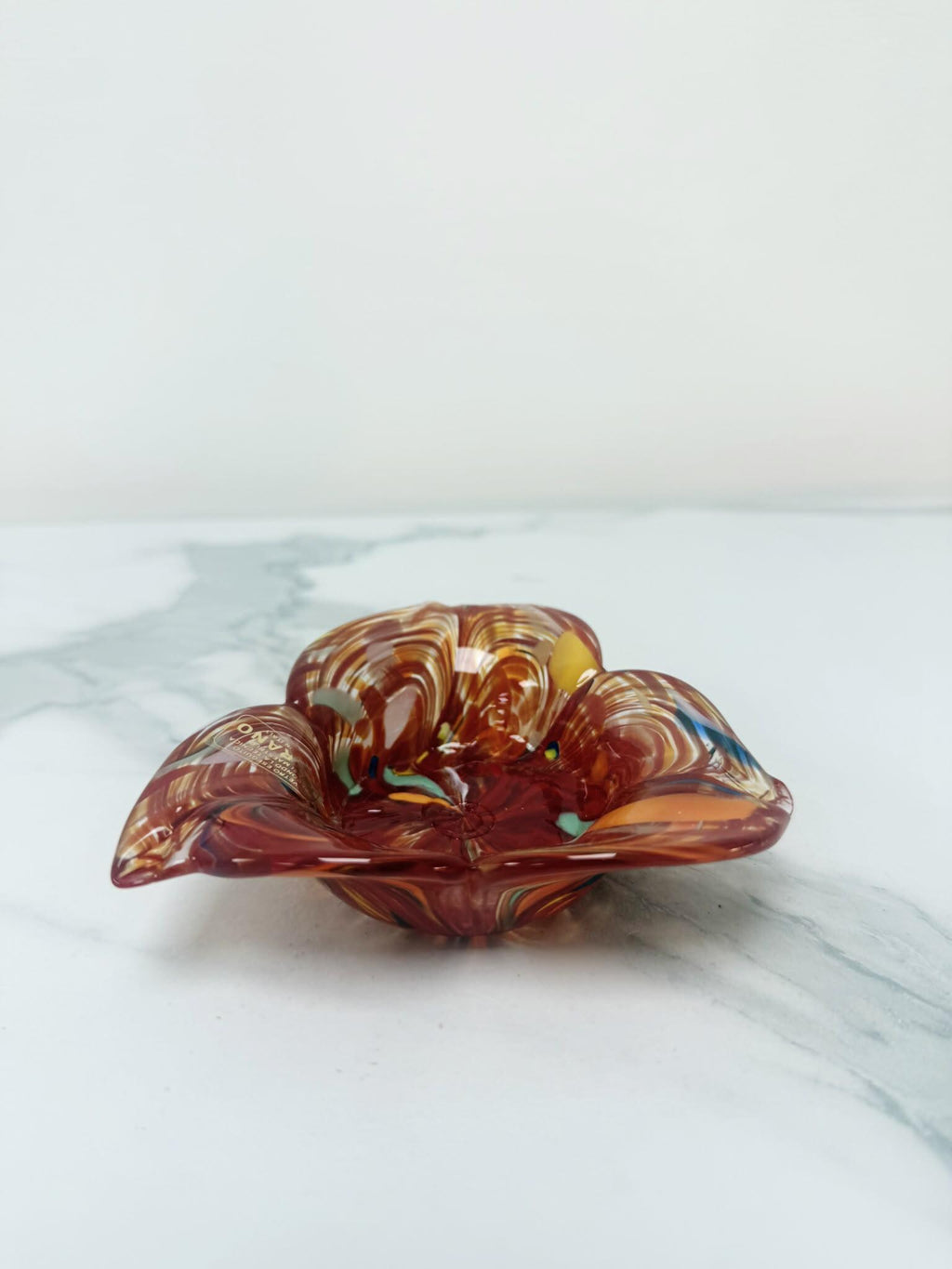 Murano Glass Ashtray | Certified Murano Glass | Made in Italy | Decorative Ashtray | Grande