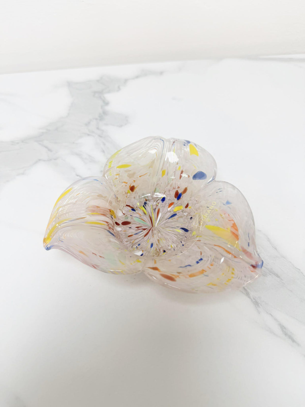 Murano Glass Ashtray | Certified Murano Glass | Made in Italy | Decorative Ashtray | Grande