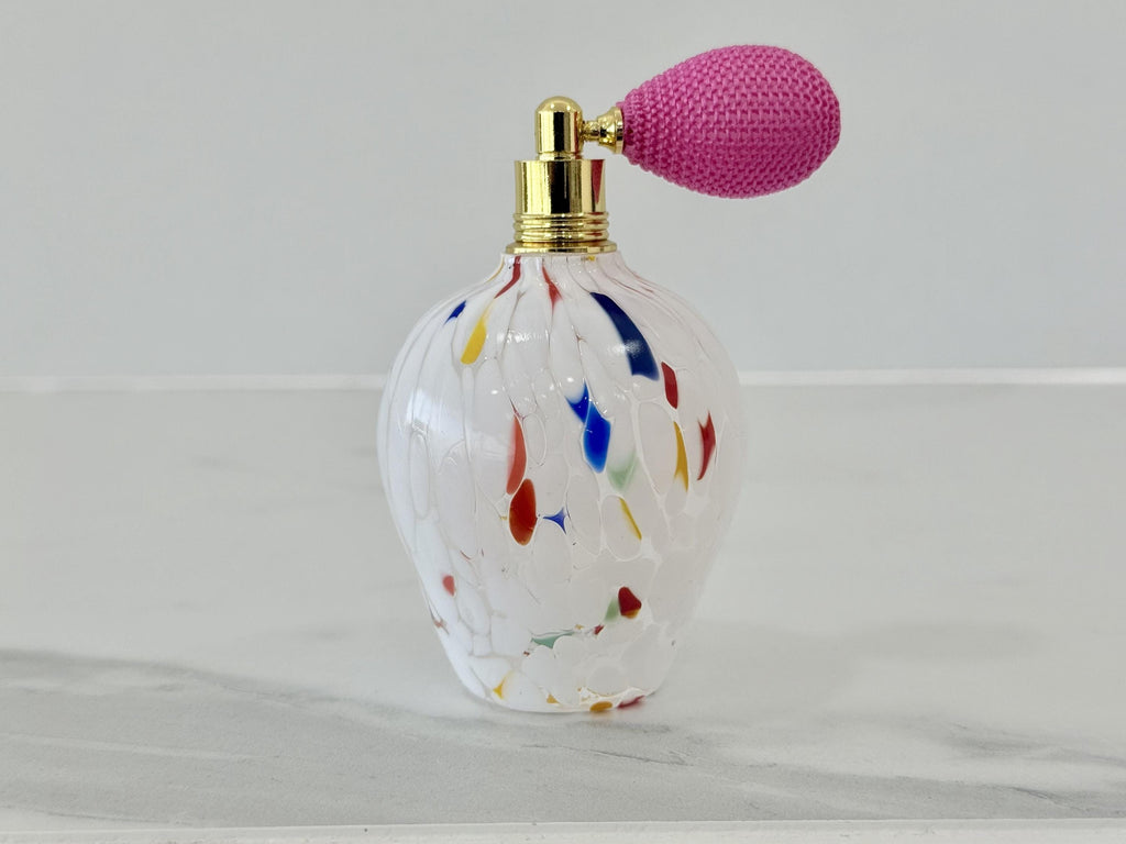 Murano Perfume Bottle | Certified Murano Glass | Made in Italy | Spray Atomizer | Collection Botticella