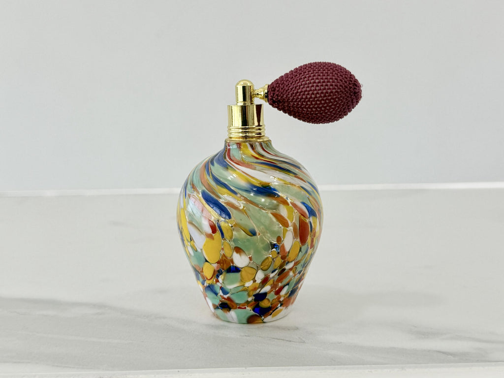 Murano Perfume Bottle | Certified Murano Glass | Made in Italy | Spray Atomizer | Collection Botticella