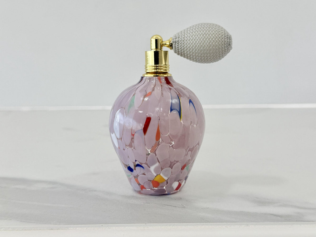 Murano Perfume Bottle | Certified Murano Glass | Made in Italy | Spray Atomizer | Collection Botticella