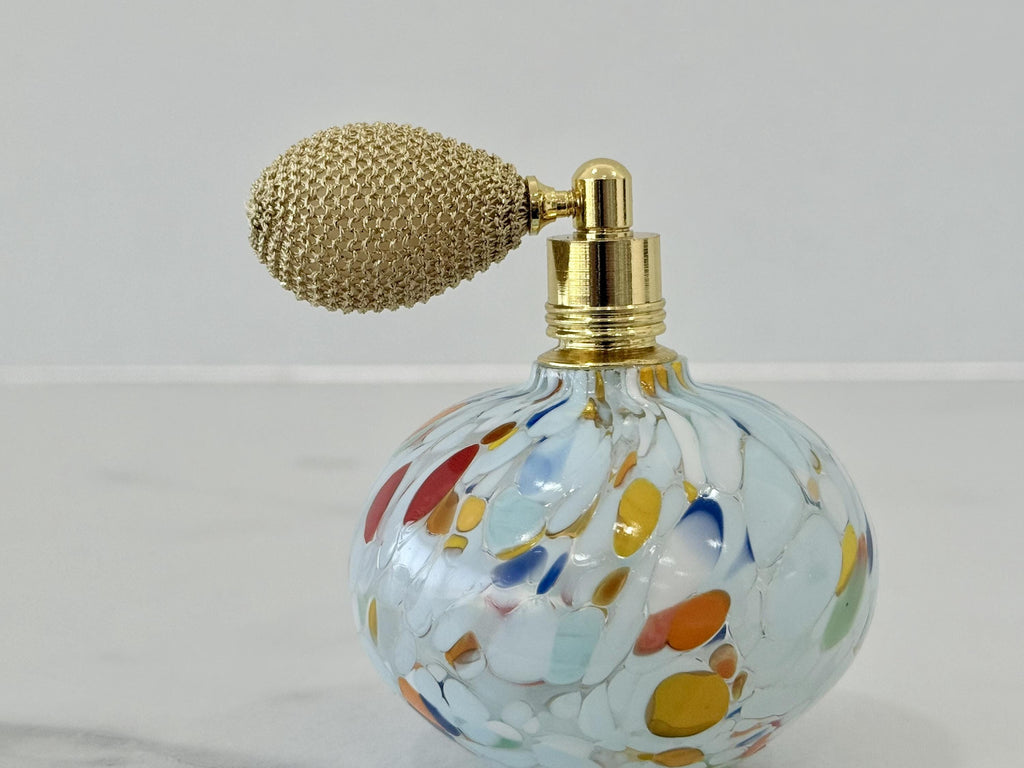 Murano Perfume Bottle | Certified Murano Glass | Made in Italy | Spray Atomizer | Collection Cipollina