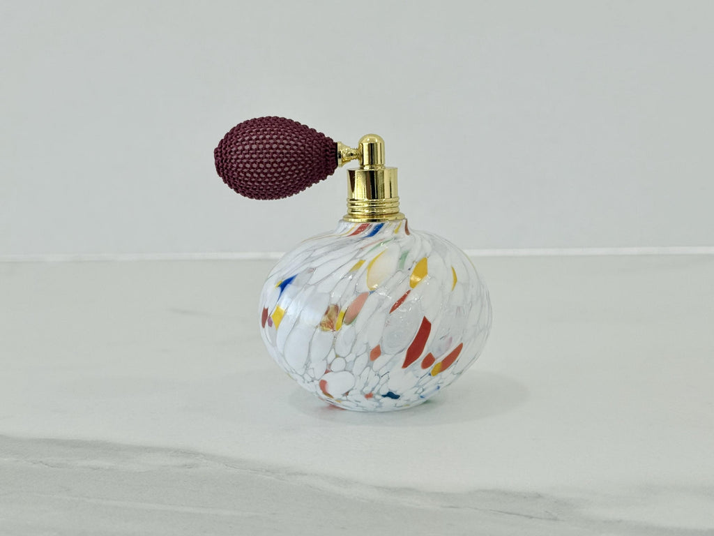 Murano Perfume Bottle | Certified Murano Glass | Made in Italy | Spray Atomizer | Collection Cipollina