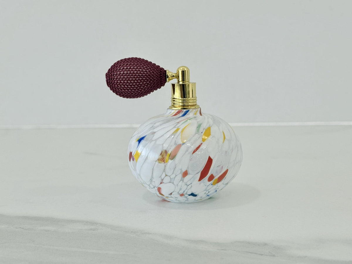 Murano Perfume Bottle | Certified Murano Glass | Made in Italy | Spray Atomizer | Collection Cipollina