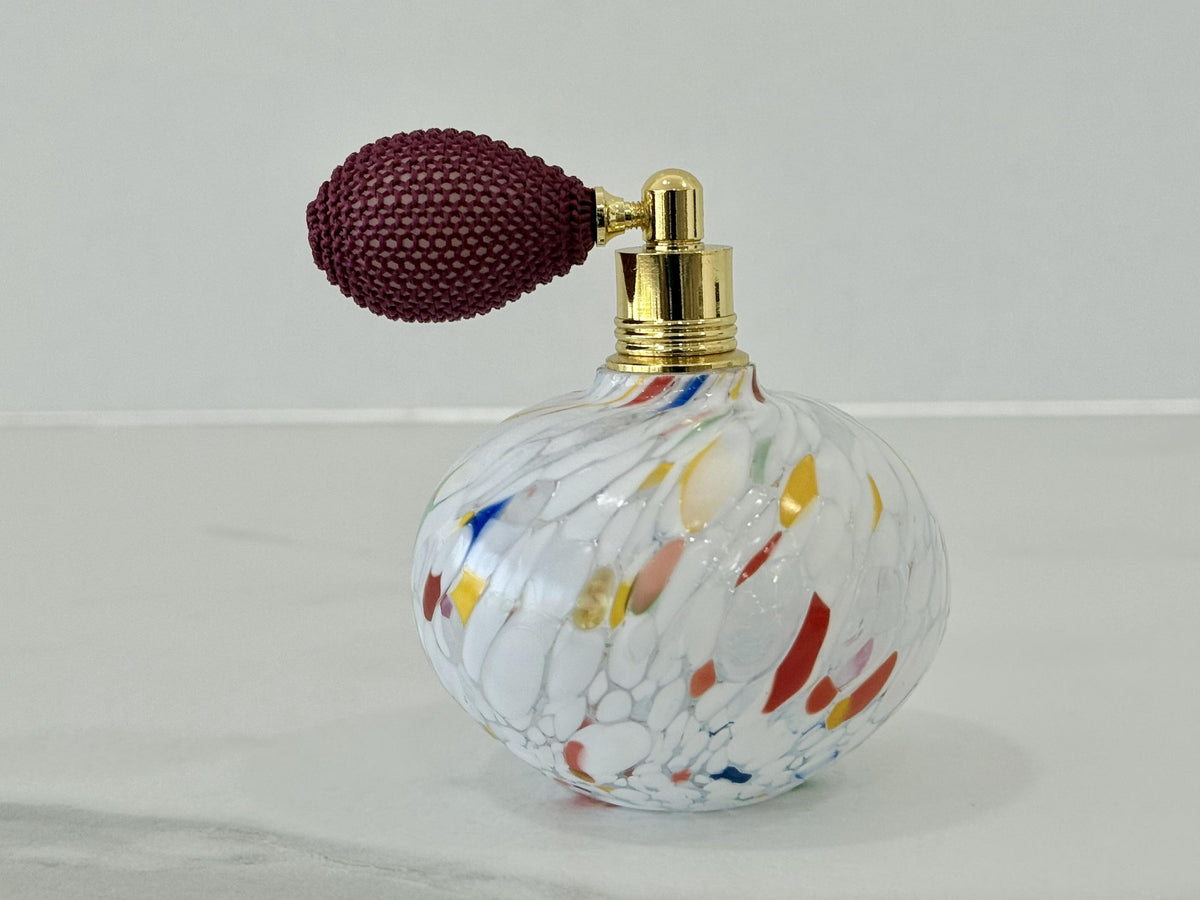 Murano Perfume Bottle | Certified Murano Glass | Made in Italy | Spray Atomizer | Collection Cipollina
