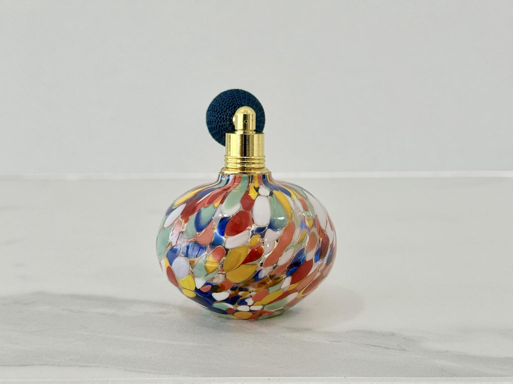 Murano Perfume Bottle | Certified Murano Glass | Made in Italy | Spray Atomizer | Collection Cipollina
