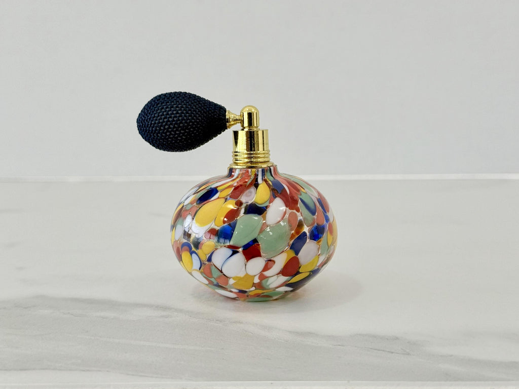 Murano Perfume Bottle | Certified Murano Glass | Made in Italy | Spray Atomizer | Collection Cipollina