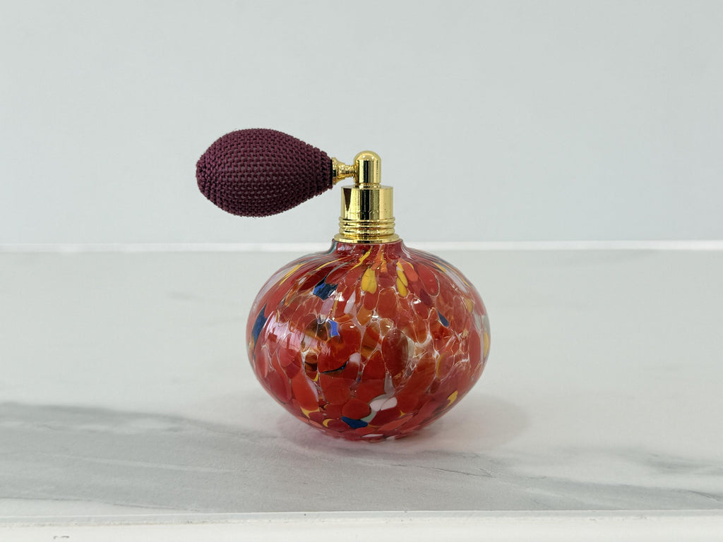 Murano Perfume Bottle | Certified Murano Glass | Made in Italy | Spray Atomizer | Collection Cipollina