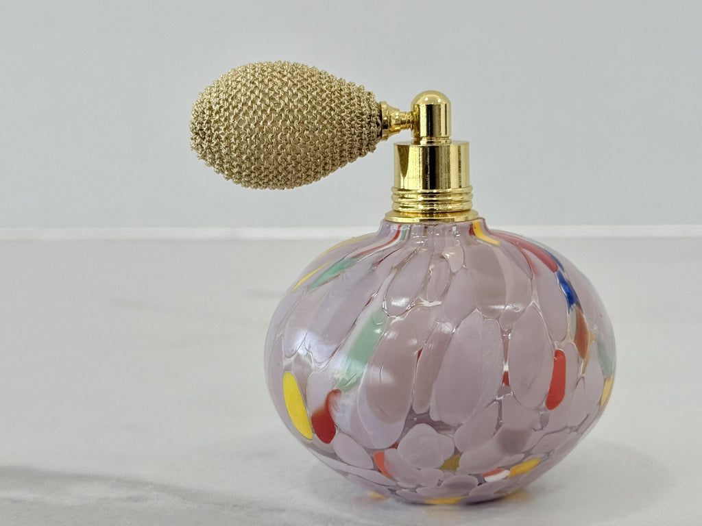 Murano Perfume Bottle | Certified Murano Glass | Made in Italy | Spray Atomizer | Collection Cipollina