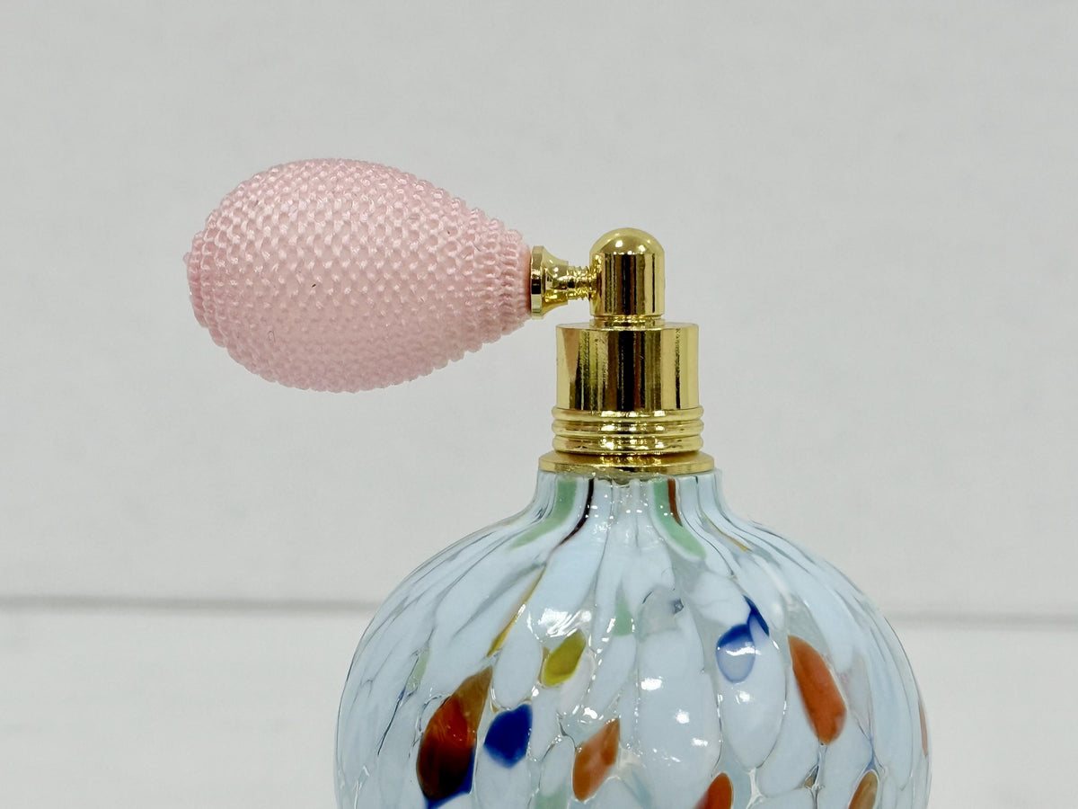 Murano Perfume Bottle | Certified Murano Glass | Made in Italy | Spray Atomizer | Collection Panciuta