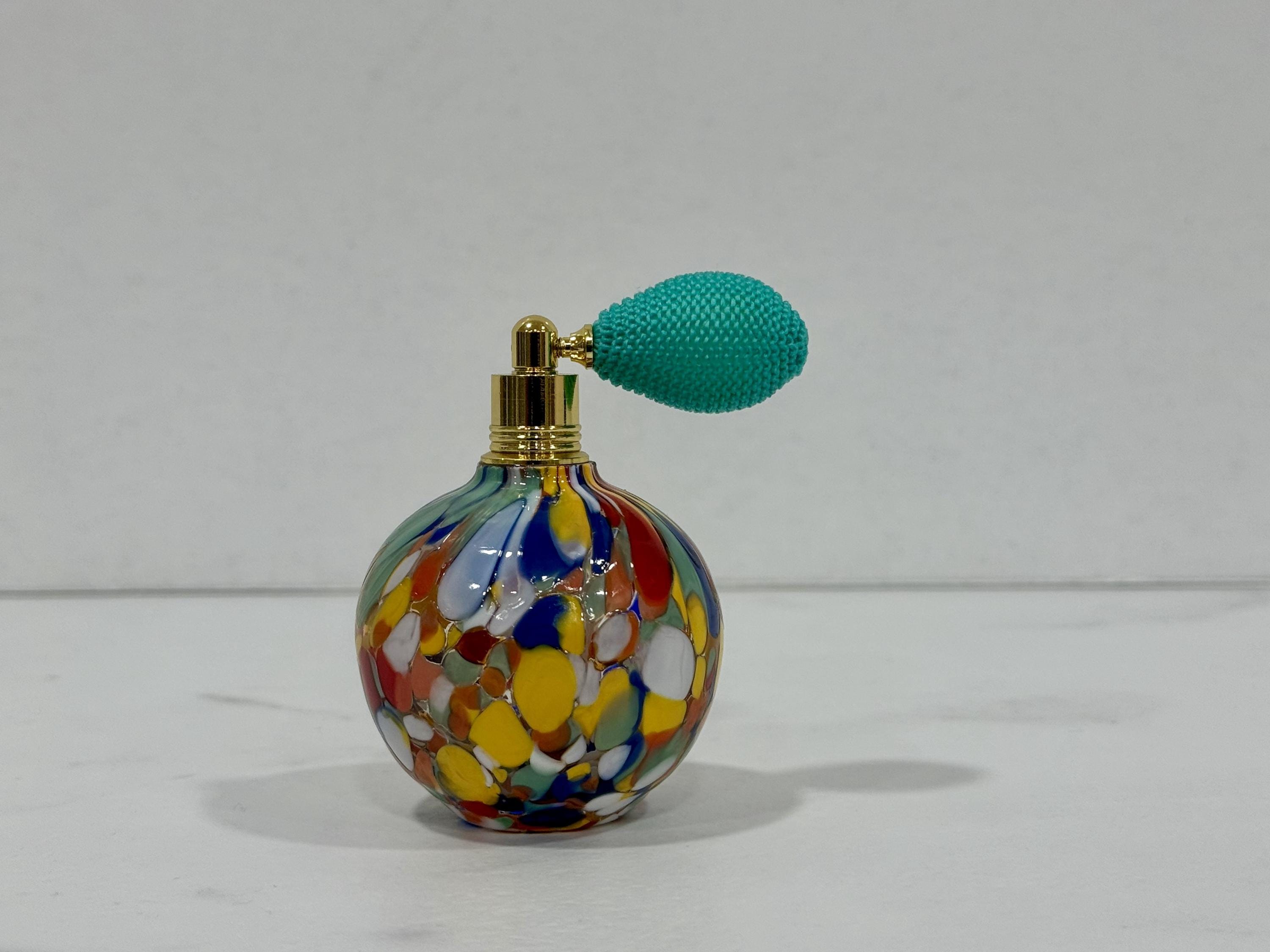 Murano Perfume Bottle | Certified Murano Glass | Made in Italy | Spray Atomizer | Collection Panciuta