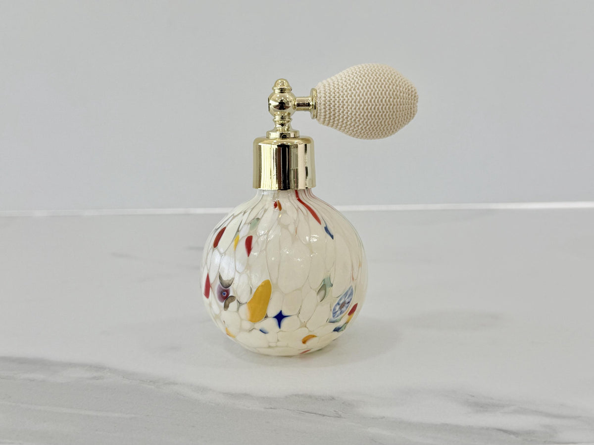 Murano Perfume Bottle | Certified Murano Glass | Made in Italy | Spray Atomizer | Collection Sfera