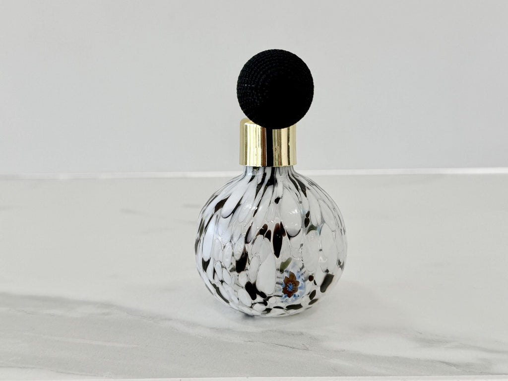 Murano Perfume Bottle | Certified Murano Glass | Made in Italy | Spray Atomizer | Collection Sfera