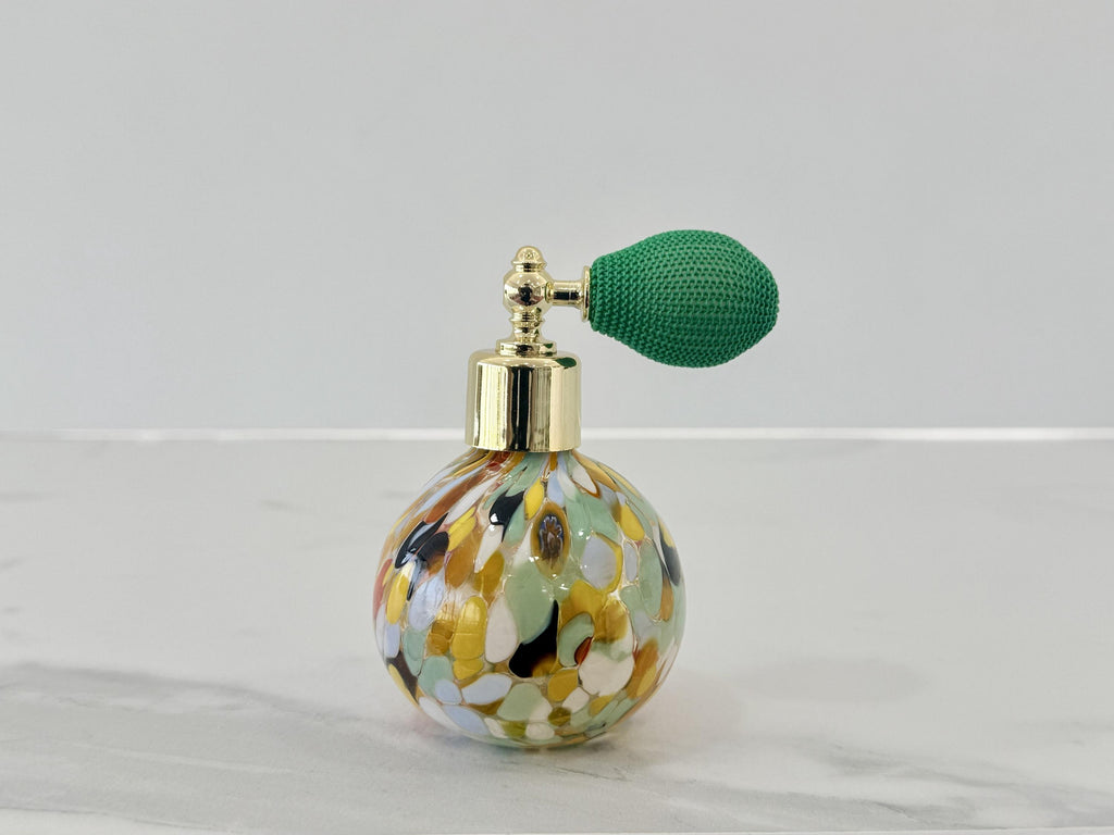 Murano Perfume Bottle | Certified Murano Glass | Made in Italy | Spray Atomizer | Collection Sfera