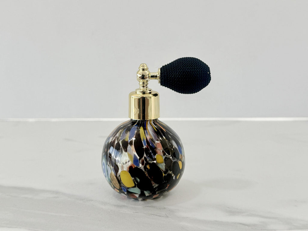 Murano Perfume Bottle | Certified Murano Glass | Made in Italy | Spray Atomizer | Collection Sfera