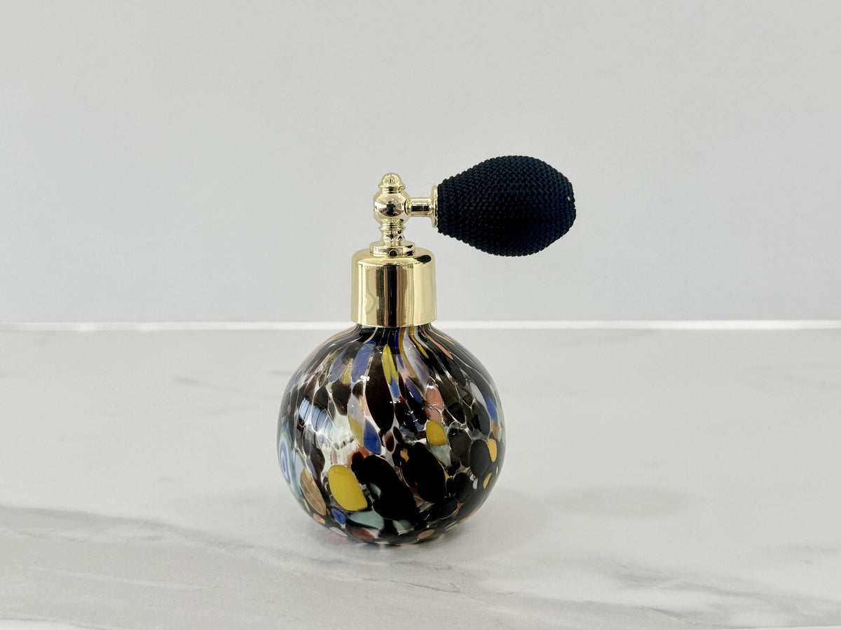 Murano Perfume Bottle | Certified Murano Glass | Made in Italy | Spray Atomizer | Collection Sfera