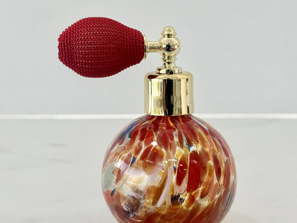Murano Perfume Bottle | Certified Murano Glass | Made in Italy | Spray Atomizer | Collection Sfera