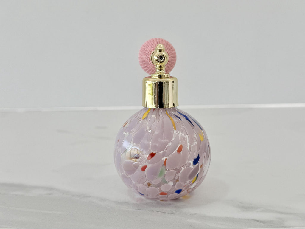 Murano Perfume Bottle | Certified Murano Glass | Made in Italy | Spray Atomizer | Collection Sfera