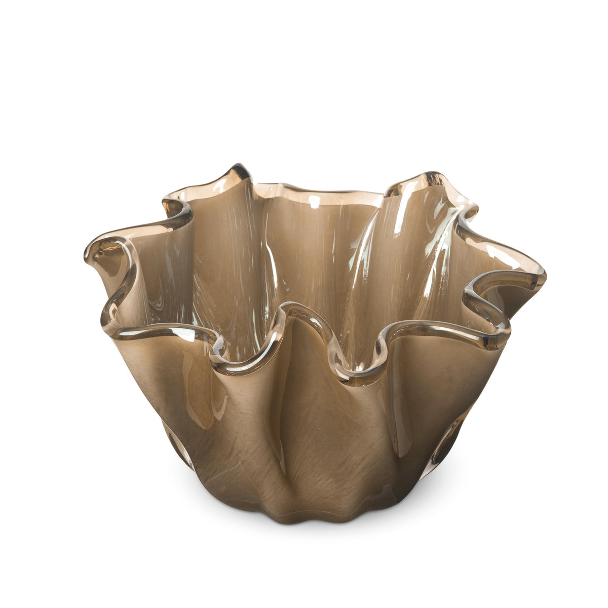Murano Glass Centerpiece | Certified Murano Glass | Made in Italy | Table Decoration | Collection Fazzoletto