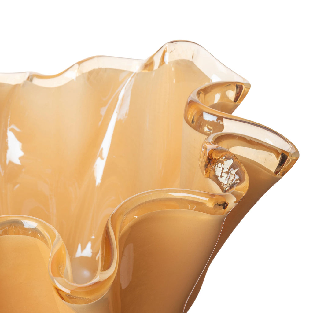 Murano Glass Centerpiece | Certified Murano Glass | Made in Italy | Table Decoration | Collection Fazzoletto