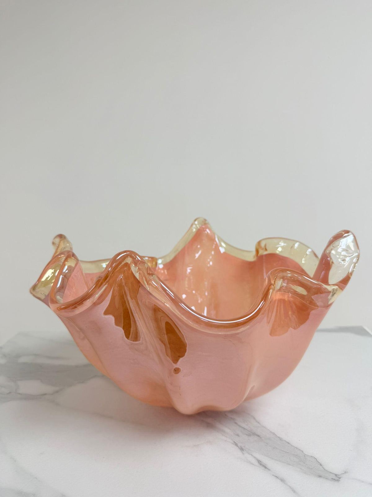 Murano Glass Centerpiece | Certified Murano Glass | Made in Italy | Table Decoration | Collection Fazzoletto