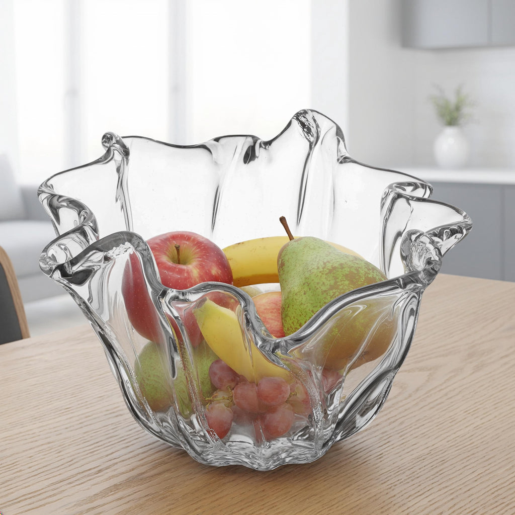 Murano Glass Centerpiece | Certified Murano Glass | Made in Italy | Table Decoration | Collection Fazzoletto