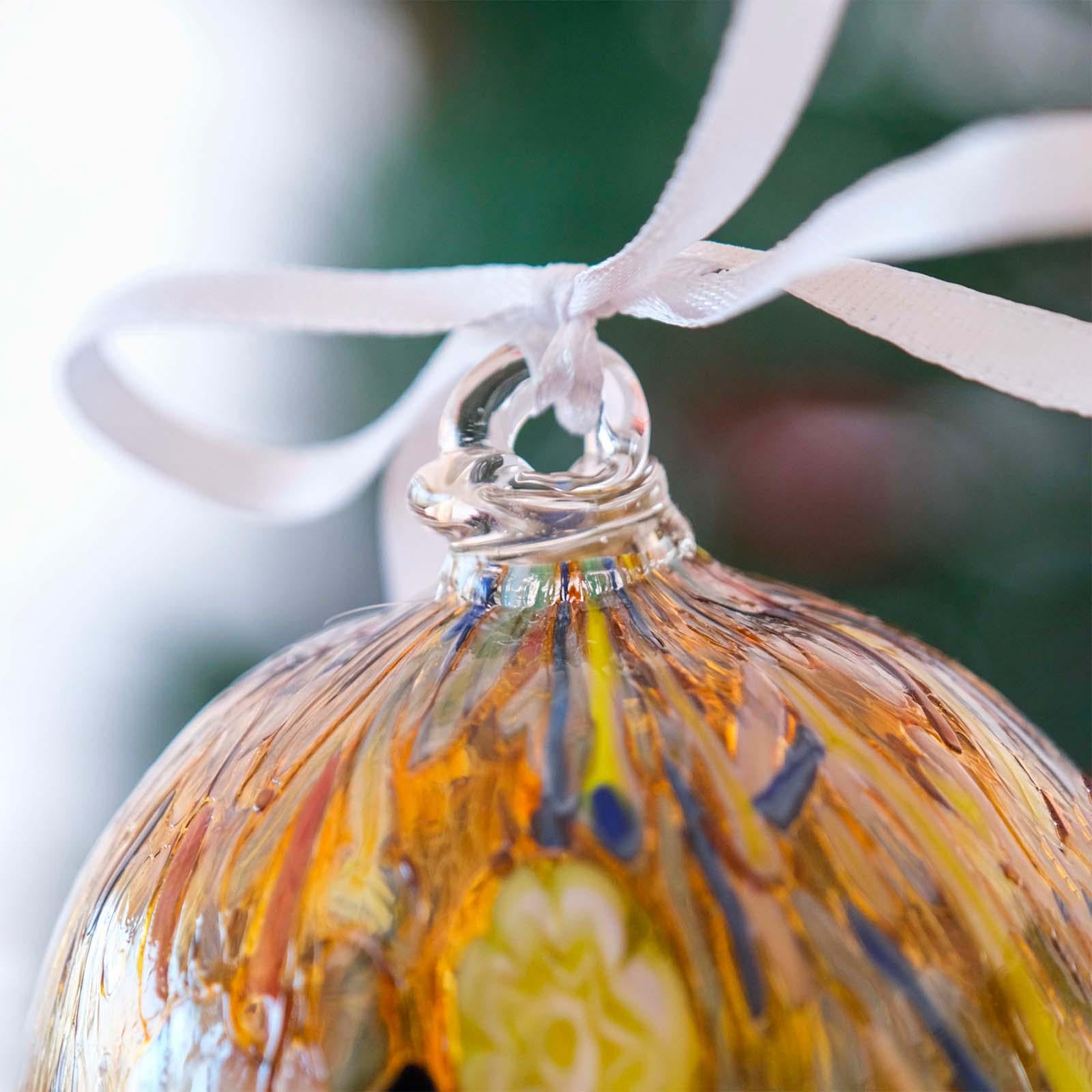 MurArt Palline di Natale in vetro di Murano Collezione MG medie D. 8
