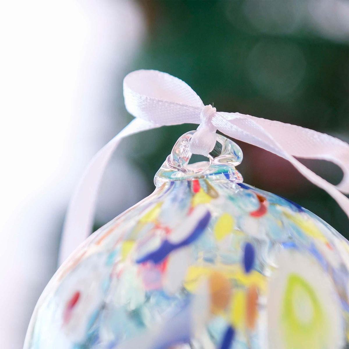 MurArt Palline di Natale in vetro di Murano Collezione MG medie D. 8