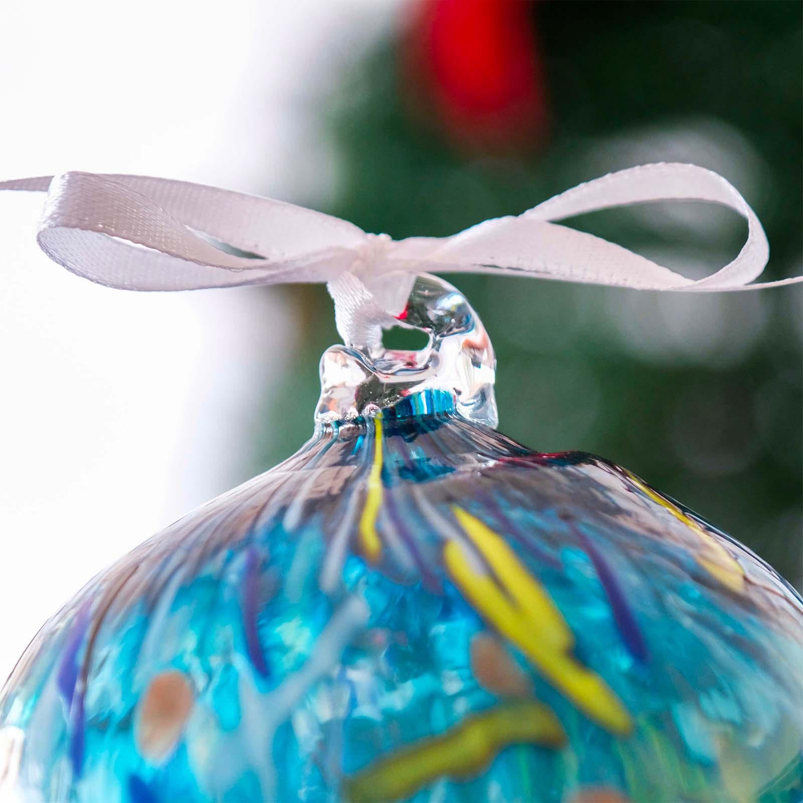 MurArt Palline di Natale in vetro di Murano Collezione MG grandi D. 10