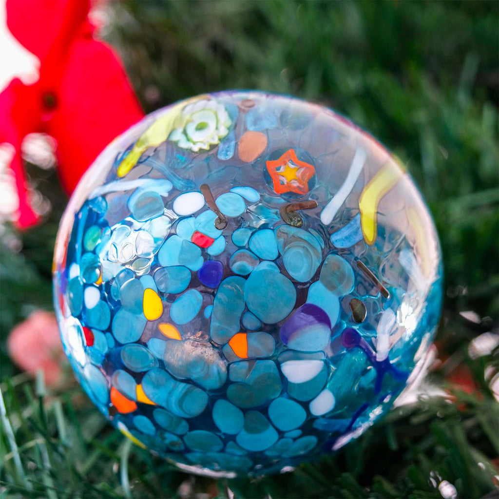 MurArt Palline di Natale in vetro di Murano Collezione MG grandi D. 10