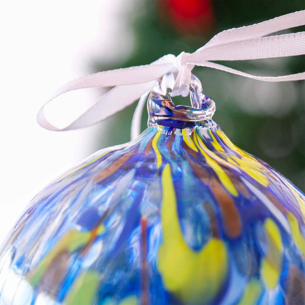 MurArt Palline di Natale in vetro di Murano Collezione MG grandi D. 10