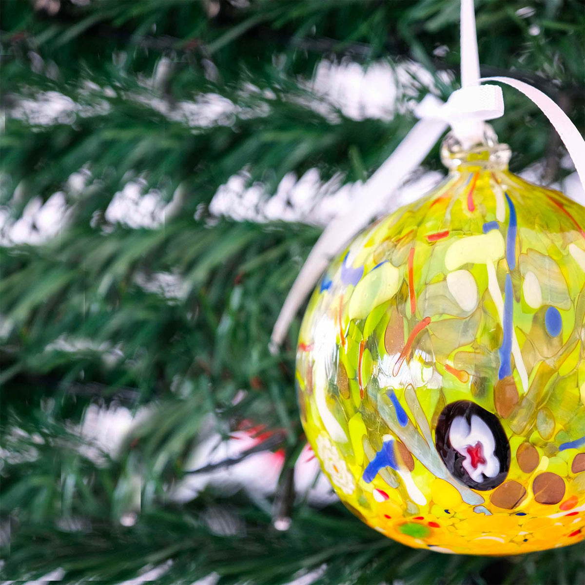 MurArt Palline di Natale in vetro di Murano Collezione MG grandi D. 10