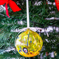 MurArt Palline di Natale in vetro di Murano Collezione MG grandi D. 10