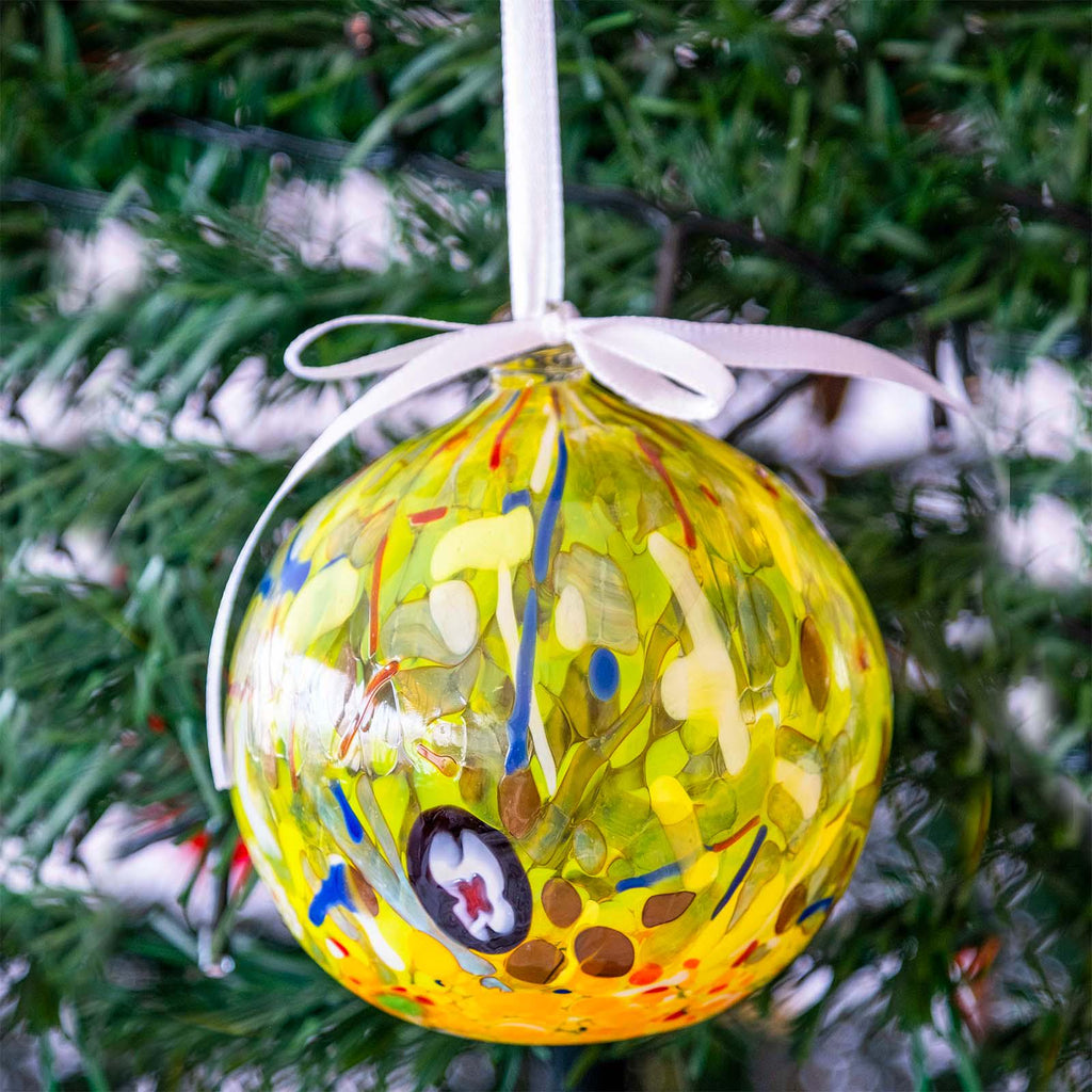 MurArt Palline di Natale in vetro di Murano Collezione MG grandi D. 10