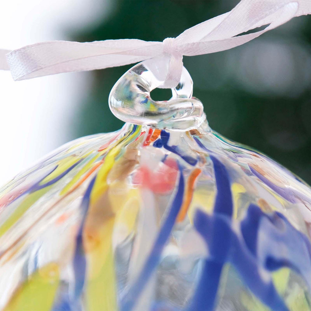 MurArt Palline di Natale in vetro di Murano Collezione MG grandi D. 10