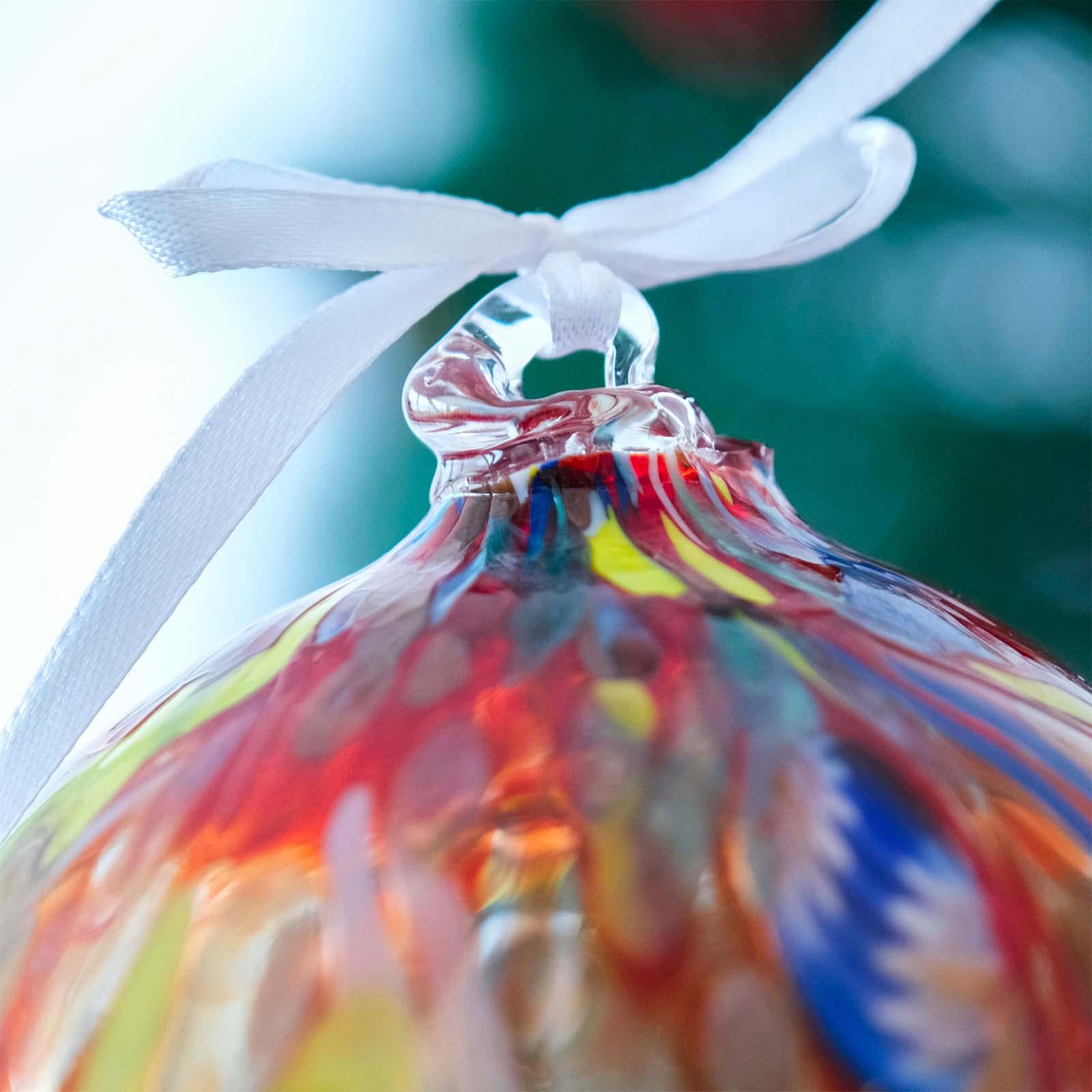 MurArt Palline di Natale in vetro di Murano Collezione MG grandi D. 10