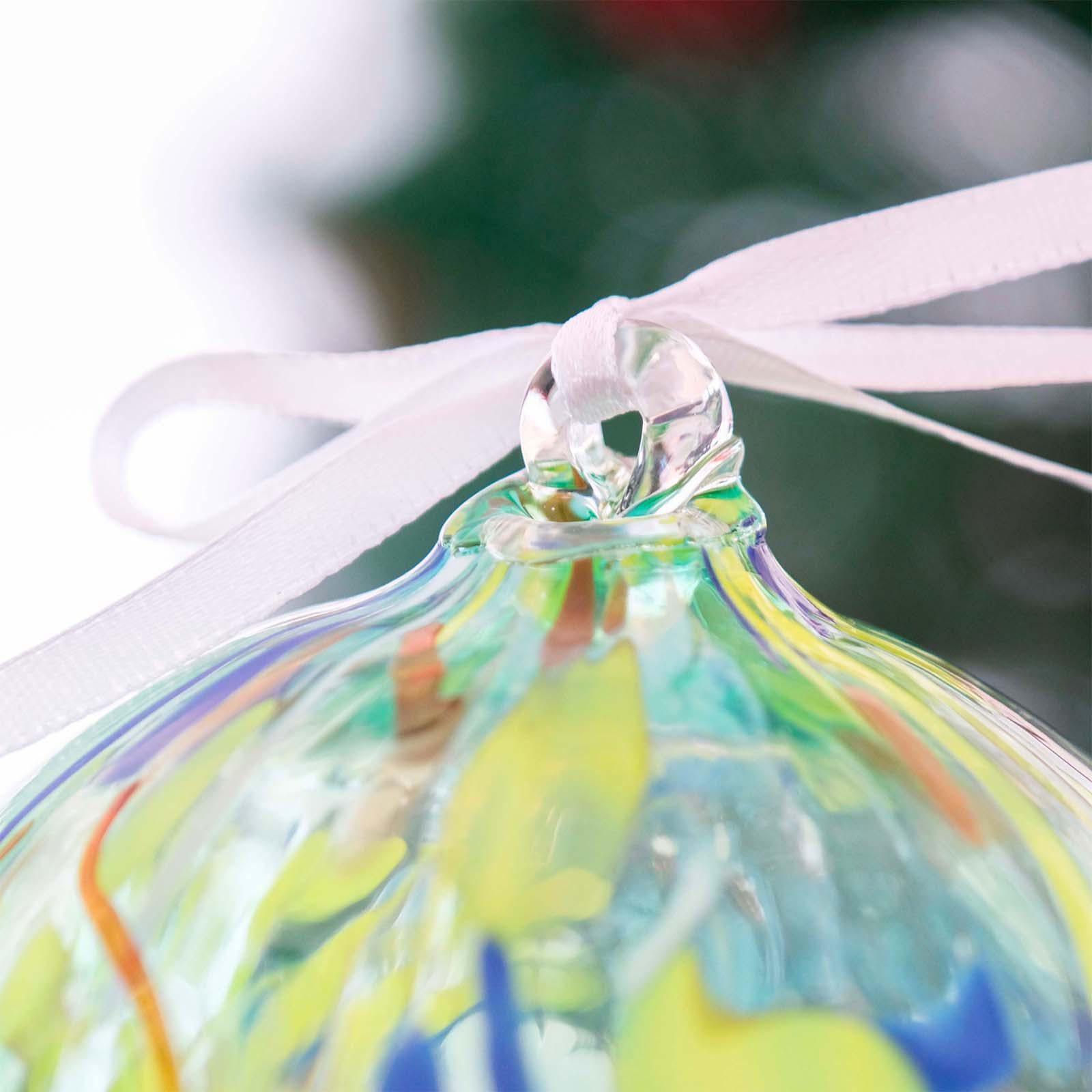 MurArt Palline di Natale in vetro di Murano Collezione MG grandi D. 10