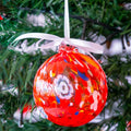 Murano Glass Christmas Ornament | Certified Murano Glass | Made in Italy | Christmas Bauble | Collection Decoro