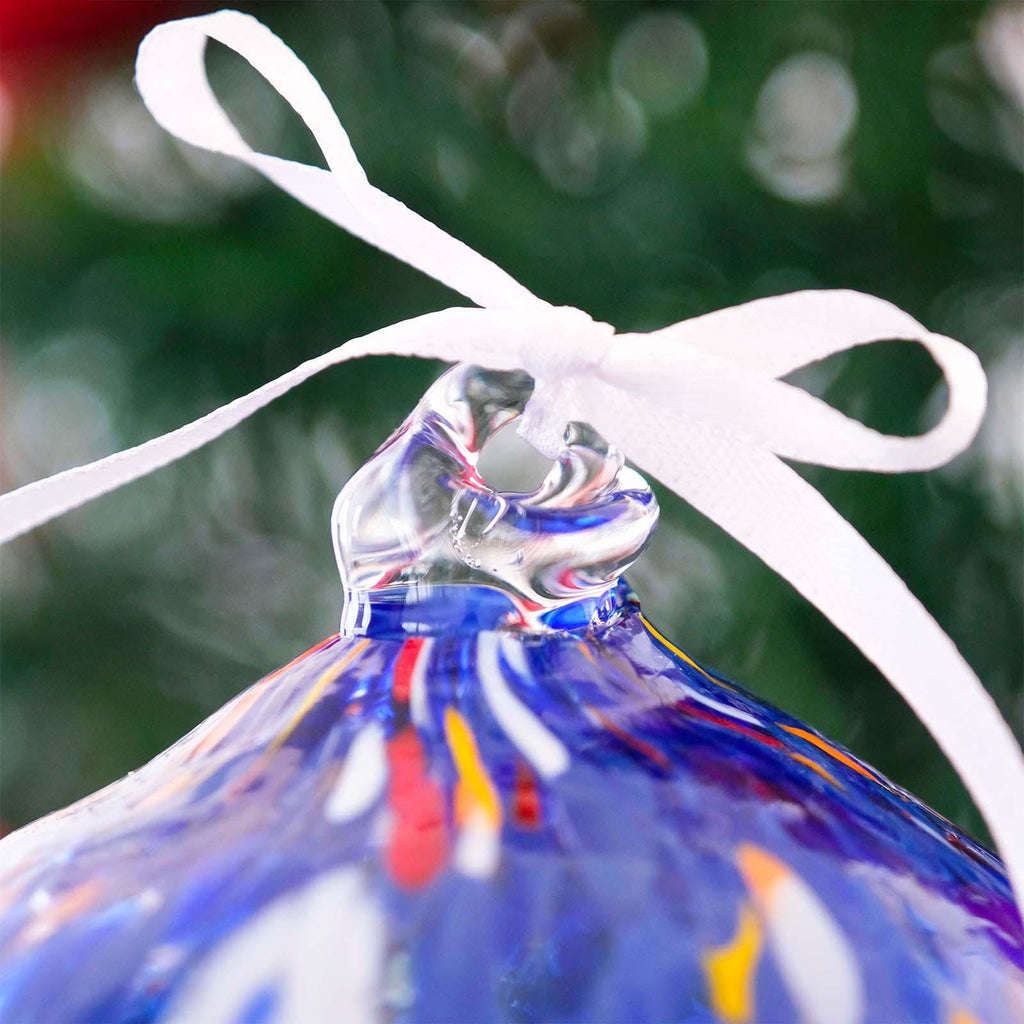 Murano Glass Christmas Ornament | Certified Murano Glass | Made in Italy | Christmas Bauble | Collection Decoro