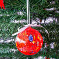Murano Glass Christmas Ornament | Certified Murano Glass | Made in Italy | Christmas Bauble | Collection Decoro