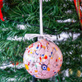 Murano Glass Christmas Ornament | Certified Murano Glass | Made in Italy | Christmas Bauble | Collection Decoro