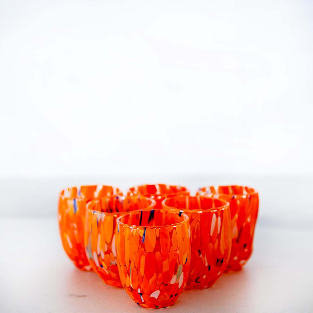 Murano Shot Glass | Certified Murano Glass | Made in Italy | Italian Liqueur Glass | Collection Onde