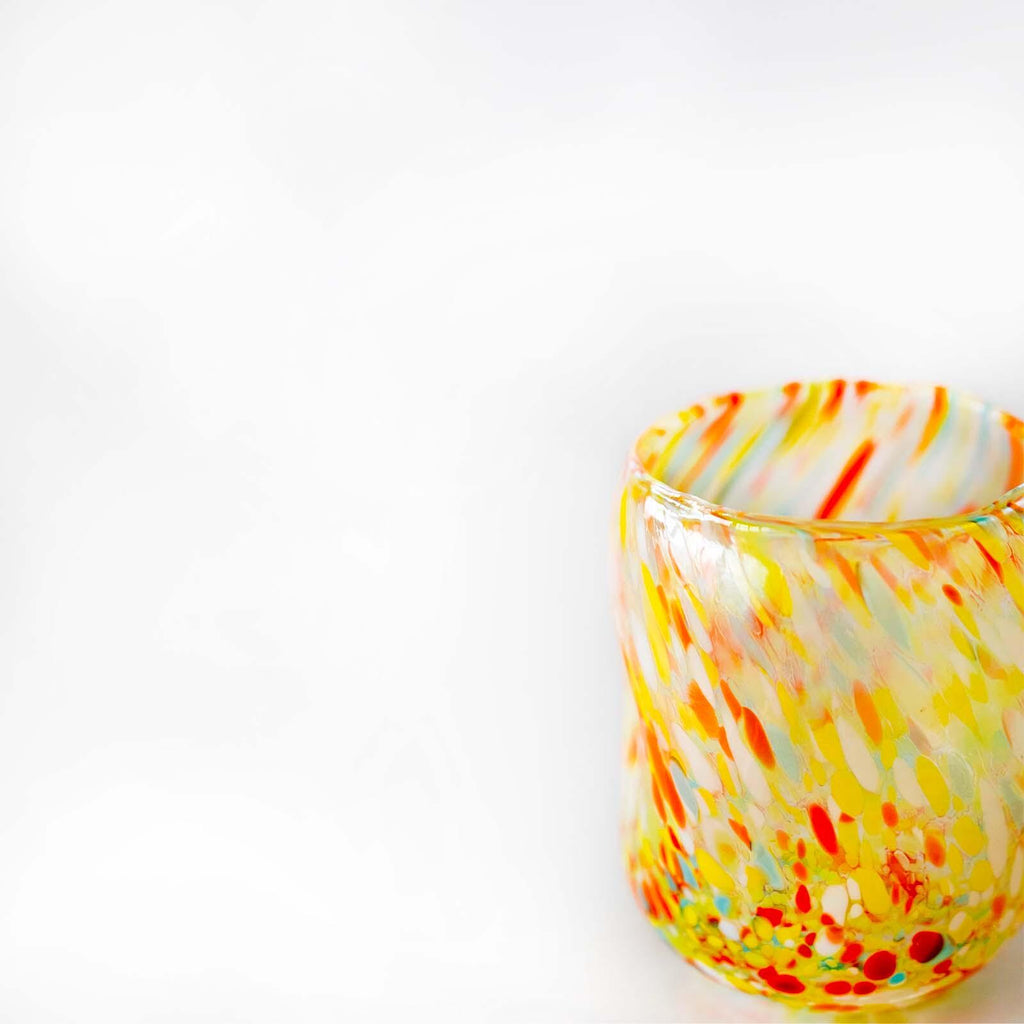 Murano Shot Glass | Certified Murano Glass | Made in Italy | Italian Liqueur Glass | Collection Onde