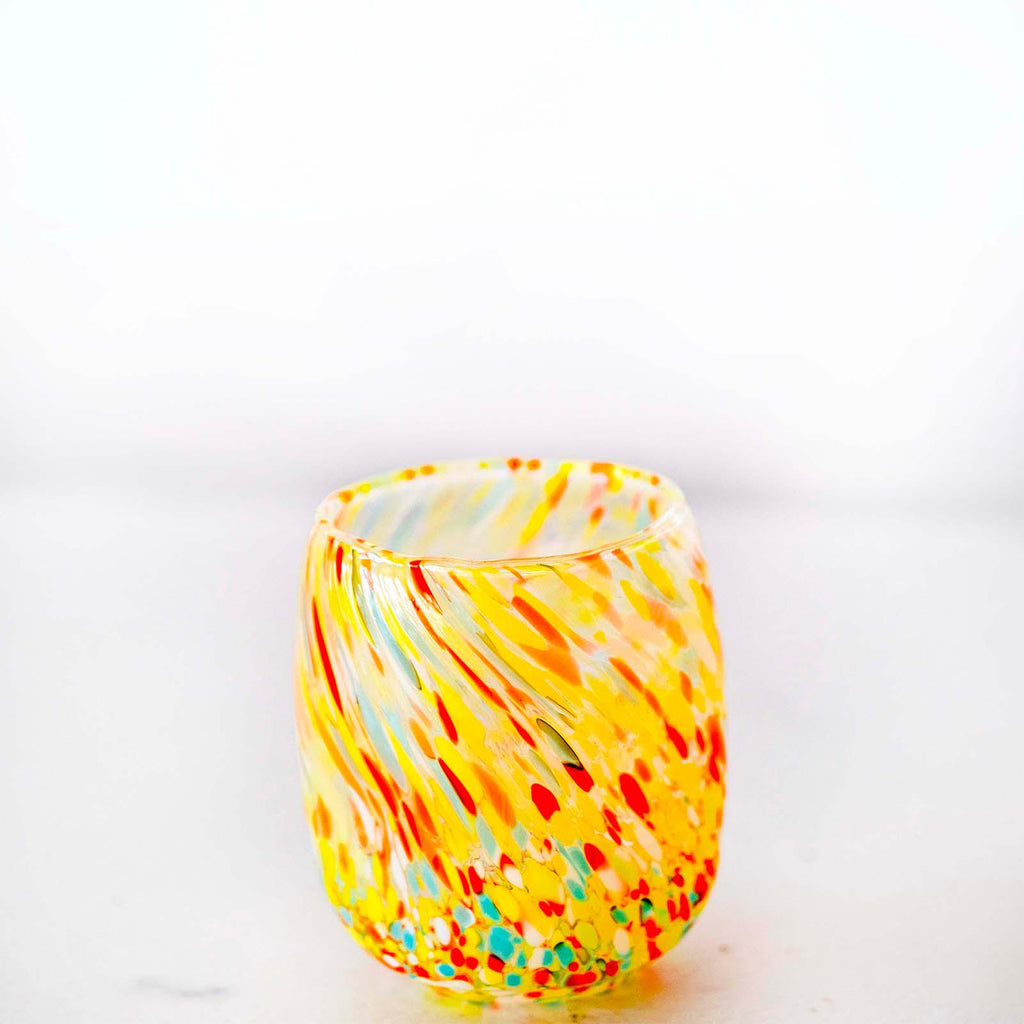 Murano Shot Glass | Certified Murano Glass | Made in Italy | Italian Liqueur Glass | Collection Onde