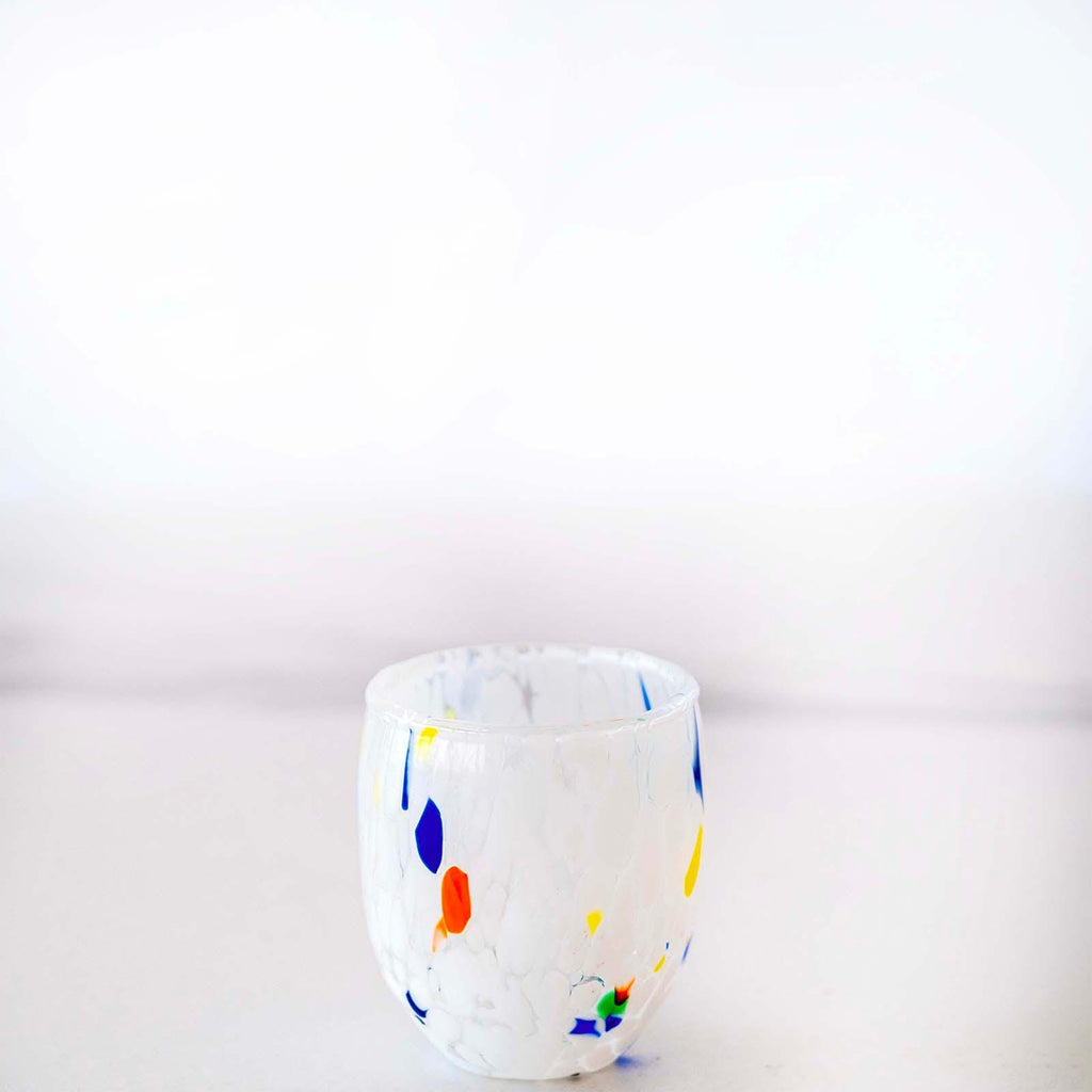 Murano Shot Glass | Certified Murano Glass | Made in Italy | Italian Liqueur Glass | Collection Onde
