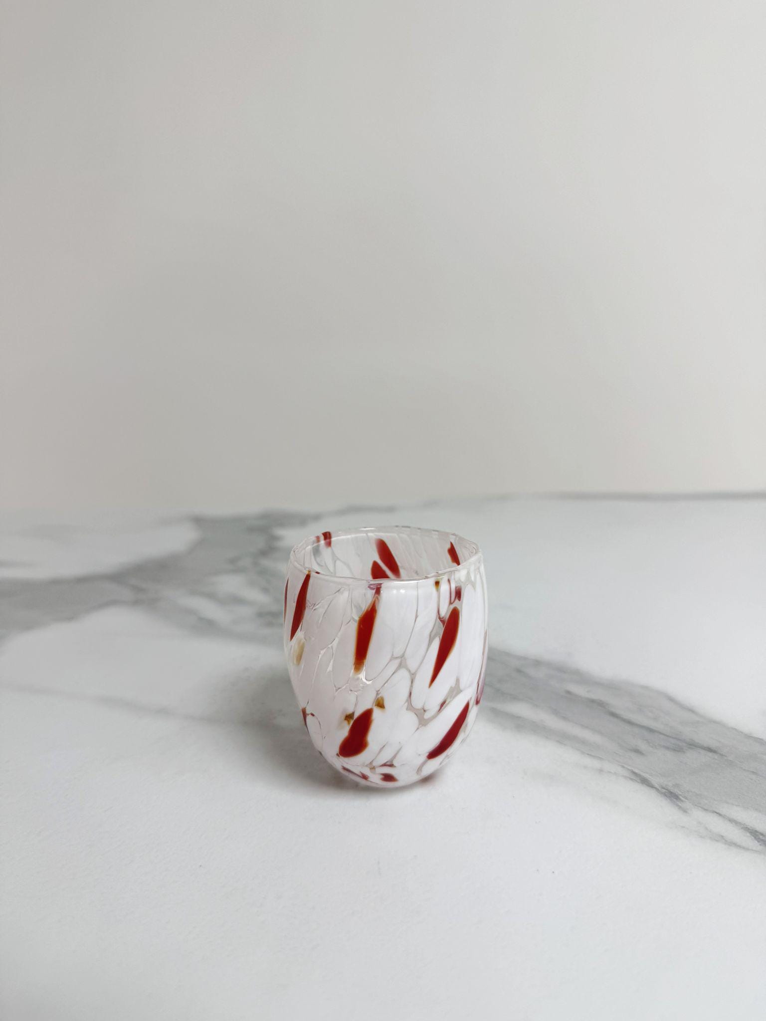 Murano Shot Glass | Certified Murano Glass | Made in Italy | Italian Liqueur Glass | Collection Onde
