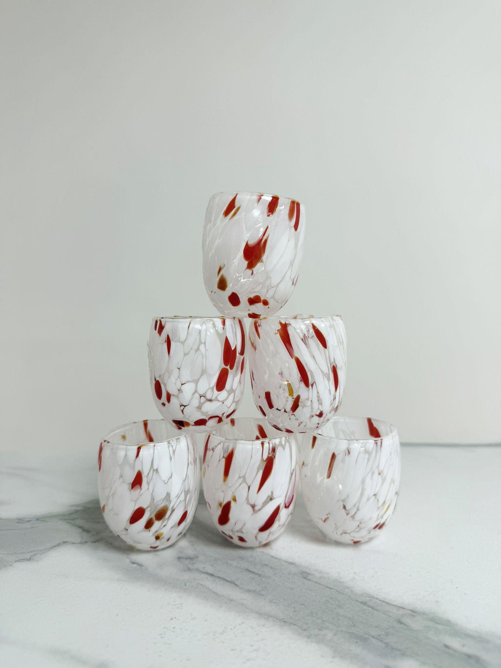 Murano Shot Glass | Certified Murano Glass | Made in Italy | Italian Liqueur Glass | Collection Onde